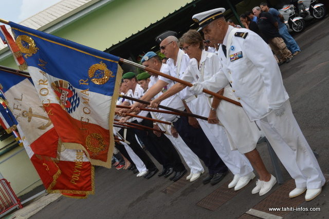 Les anciens combattants étaient également de la partie.