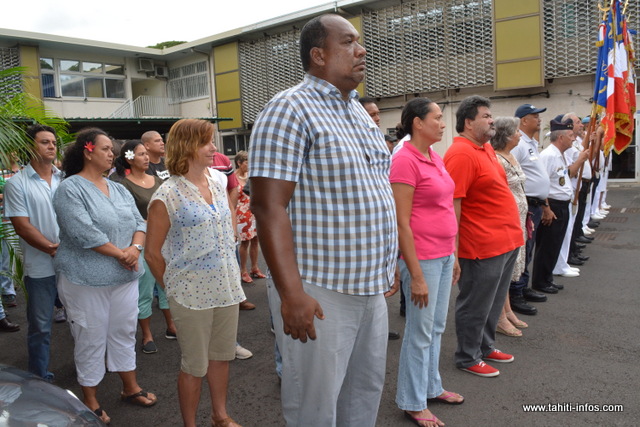 L'ensemble des agents de la DSP étaient présents.