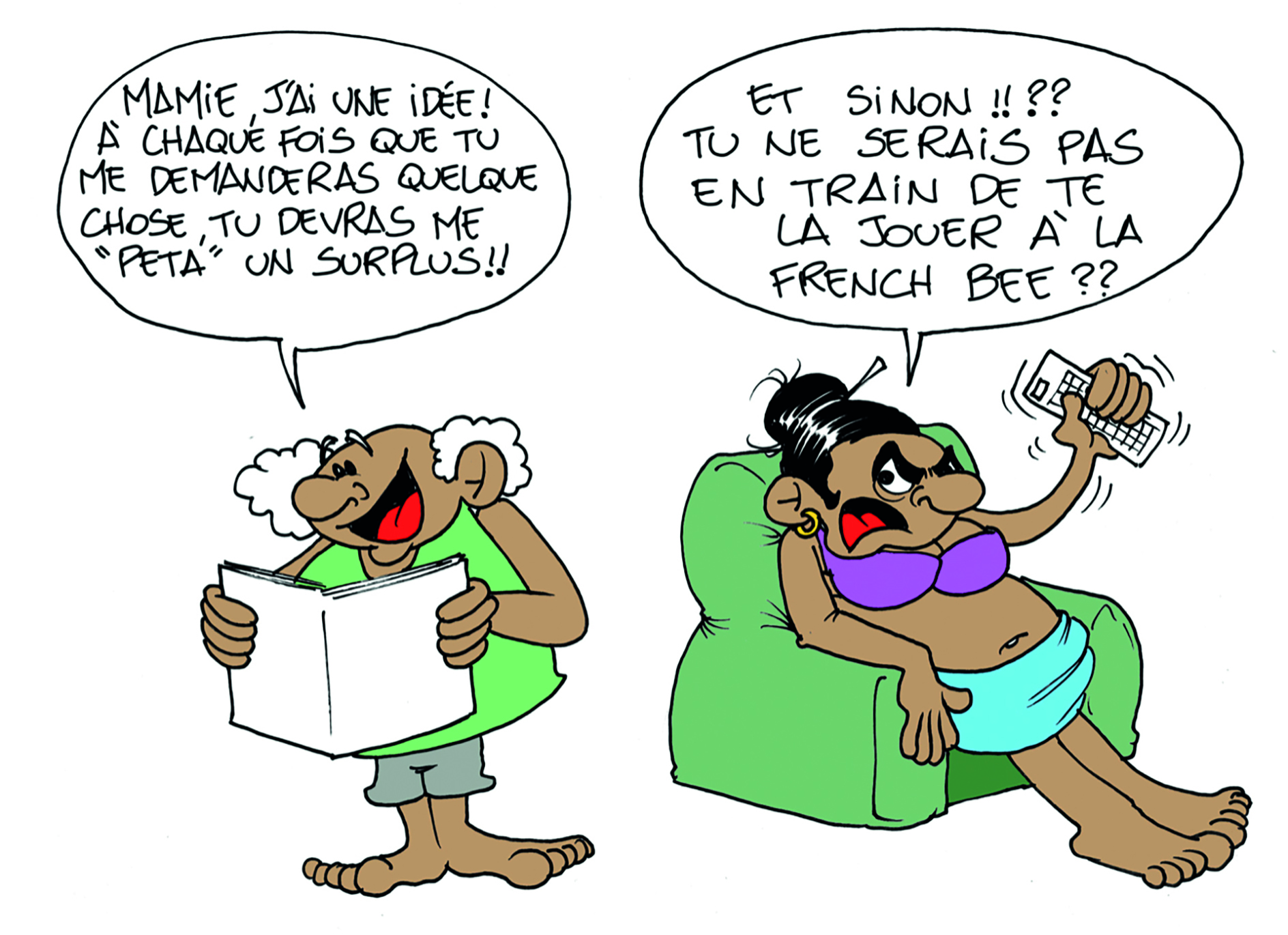 " L'offre de French Bee " vu par Munoz