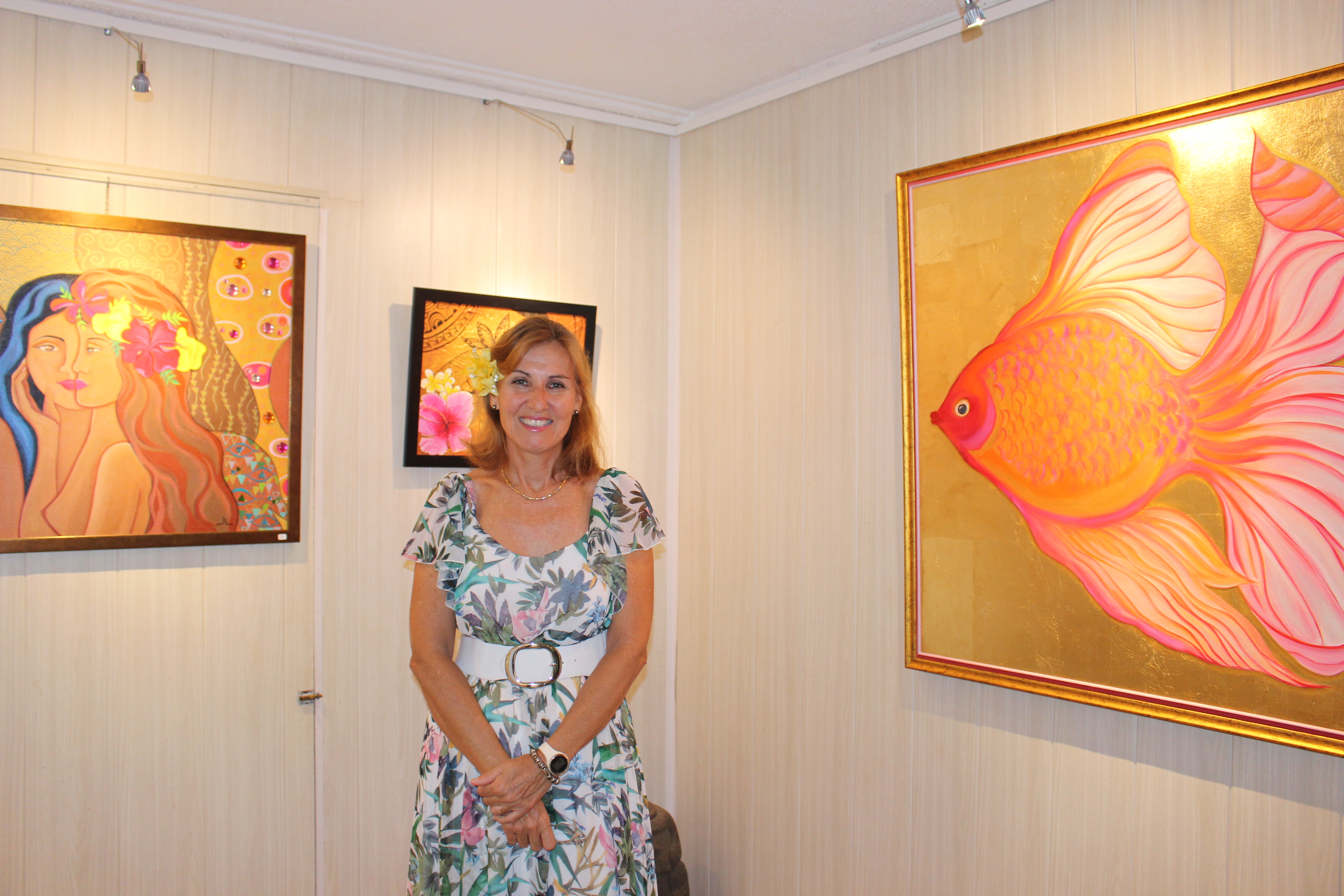 La peintre Isabelle Luria expose seule pour la première fois