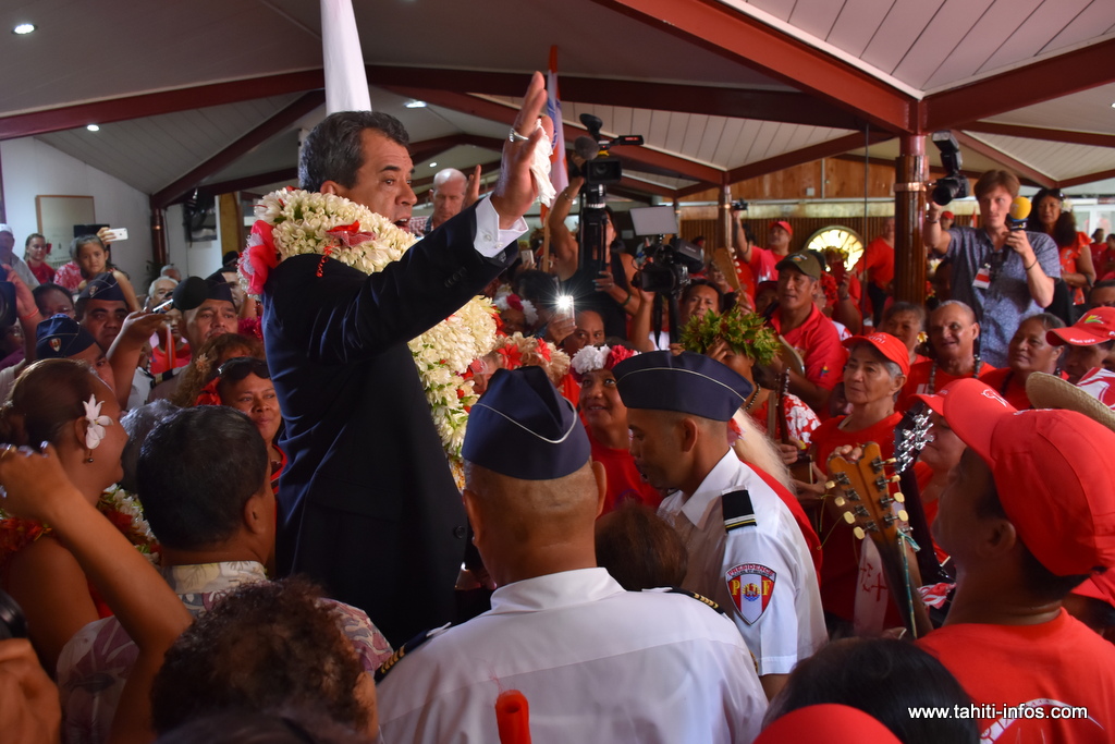 Edouard Fritch promet un train de réformes "indispensables"
