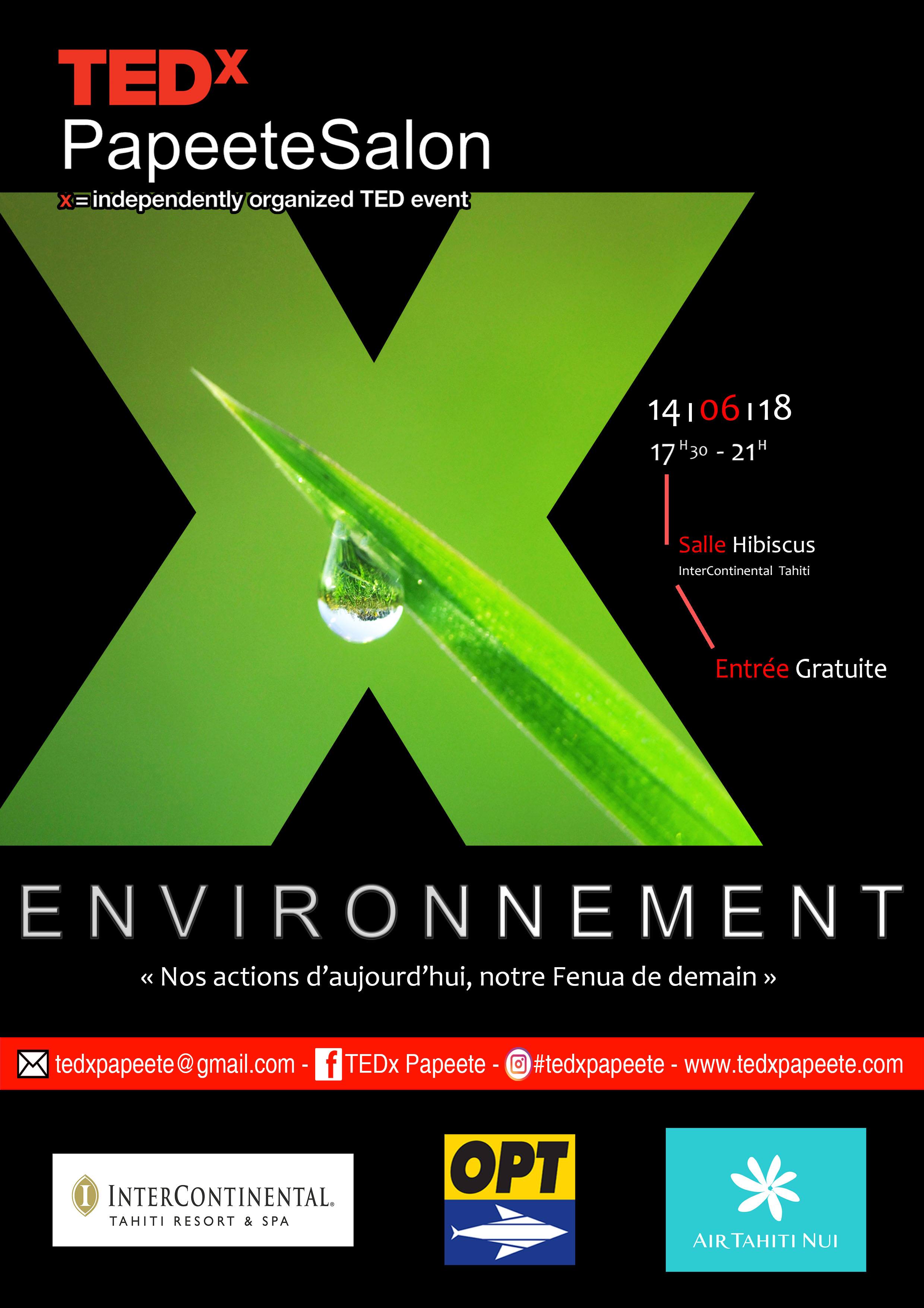 L'environnement au cœur du prochain TEDx