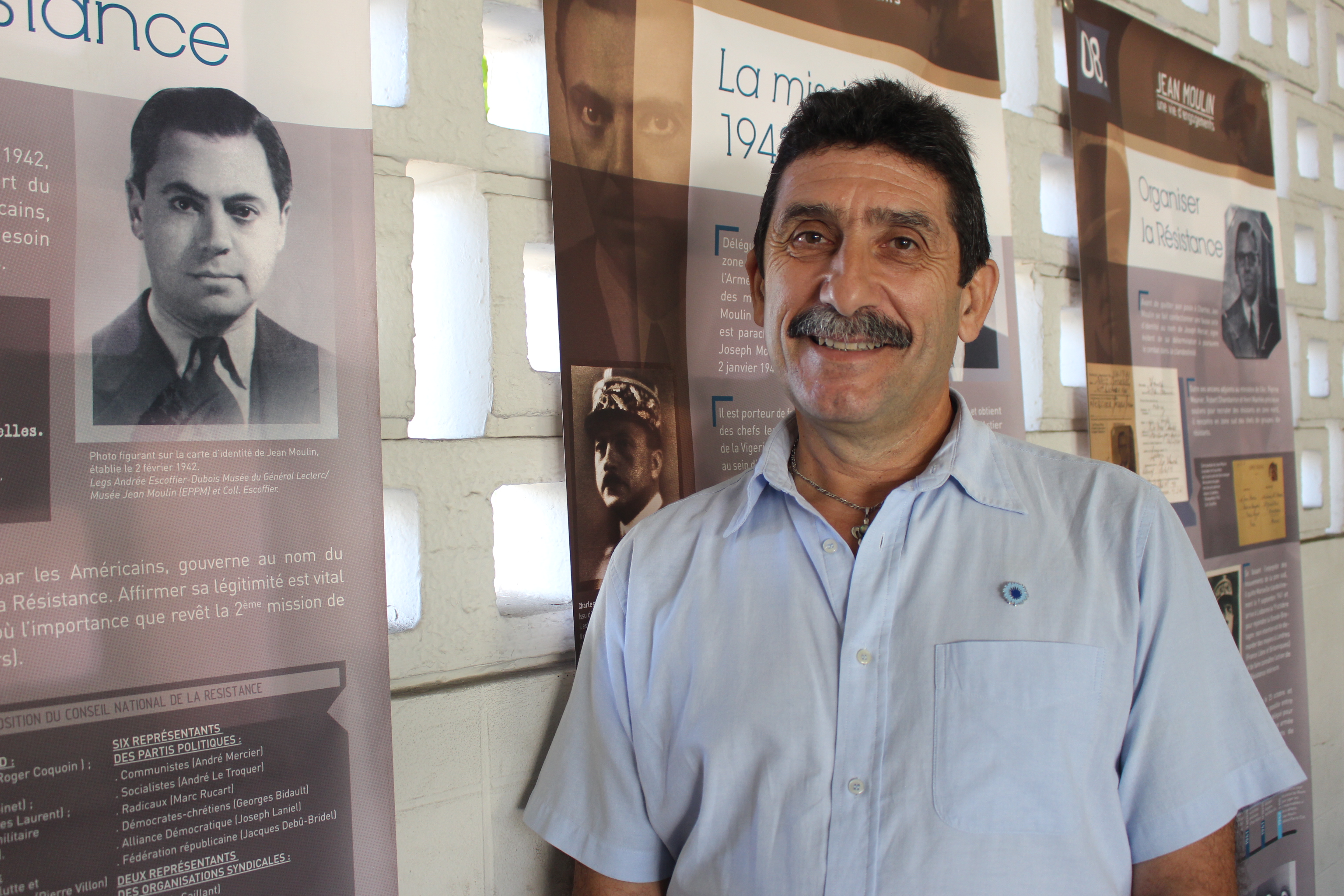 "Jean Moulin, une vie d'engagements" présenté à la Maison du combattant