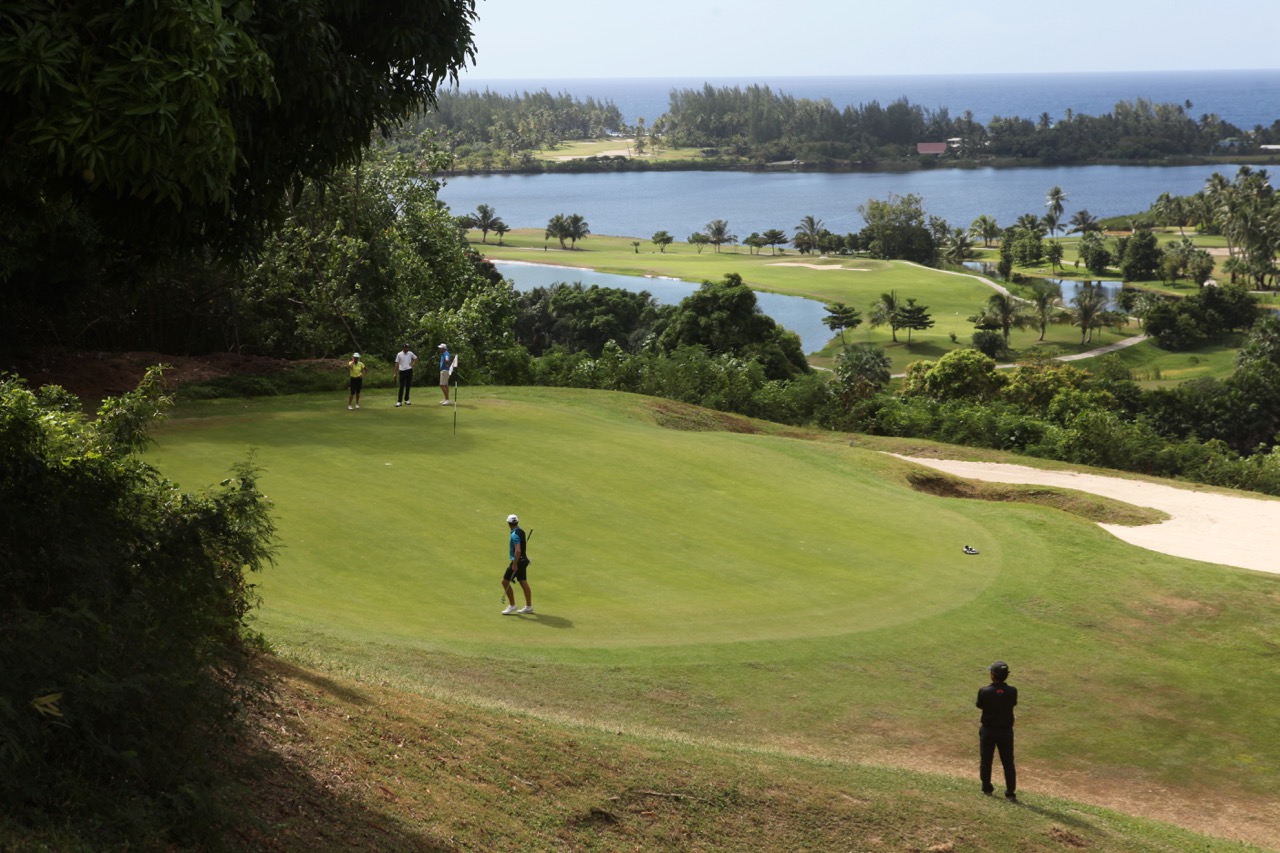 Le Tahiti Golf Open s'est déroulé dans le cadre somptueux du Moorea Green Pearl