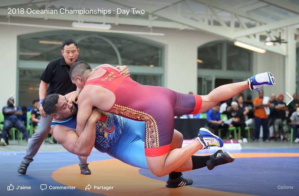 Loïc Tautu a obtenu deux médailles d'argent chez les lourds