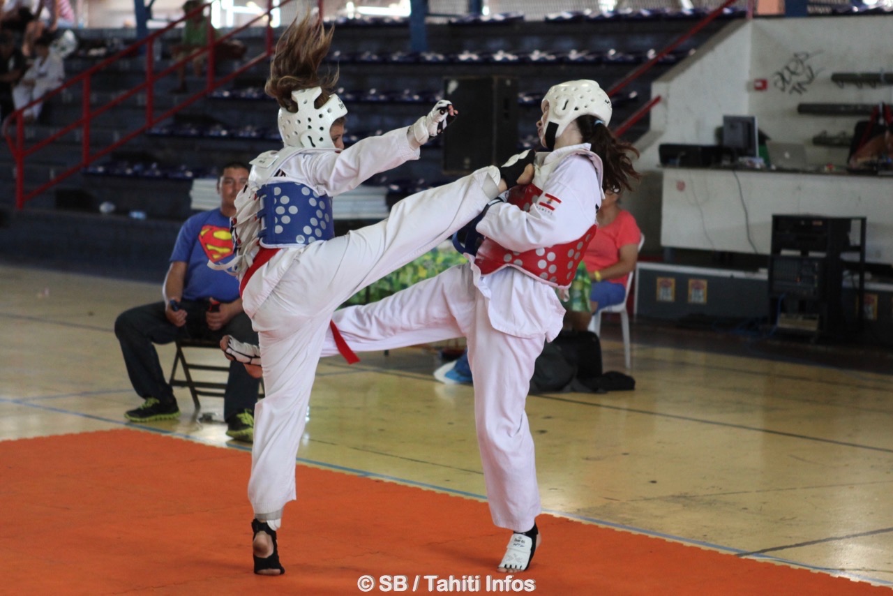 Le taekwondo polynésien est divisé en trois entités