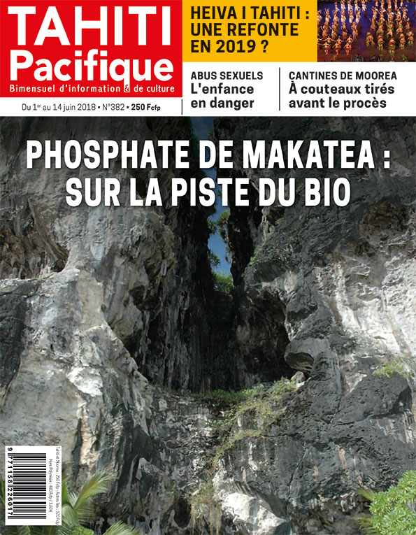 À la Une de Tahiti Pacifique, vendredi 1er juin