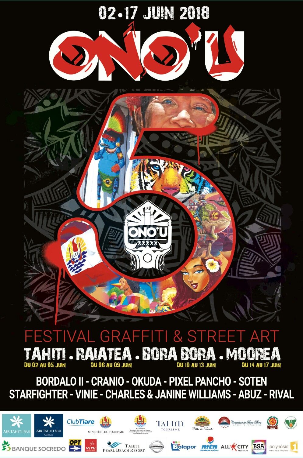 Le 5e festival Ono'u démarre ce samedi à Papeete