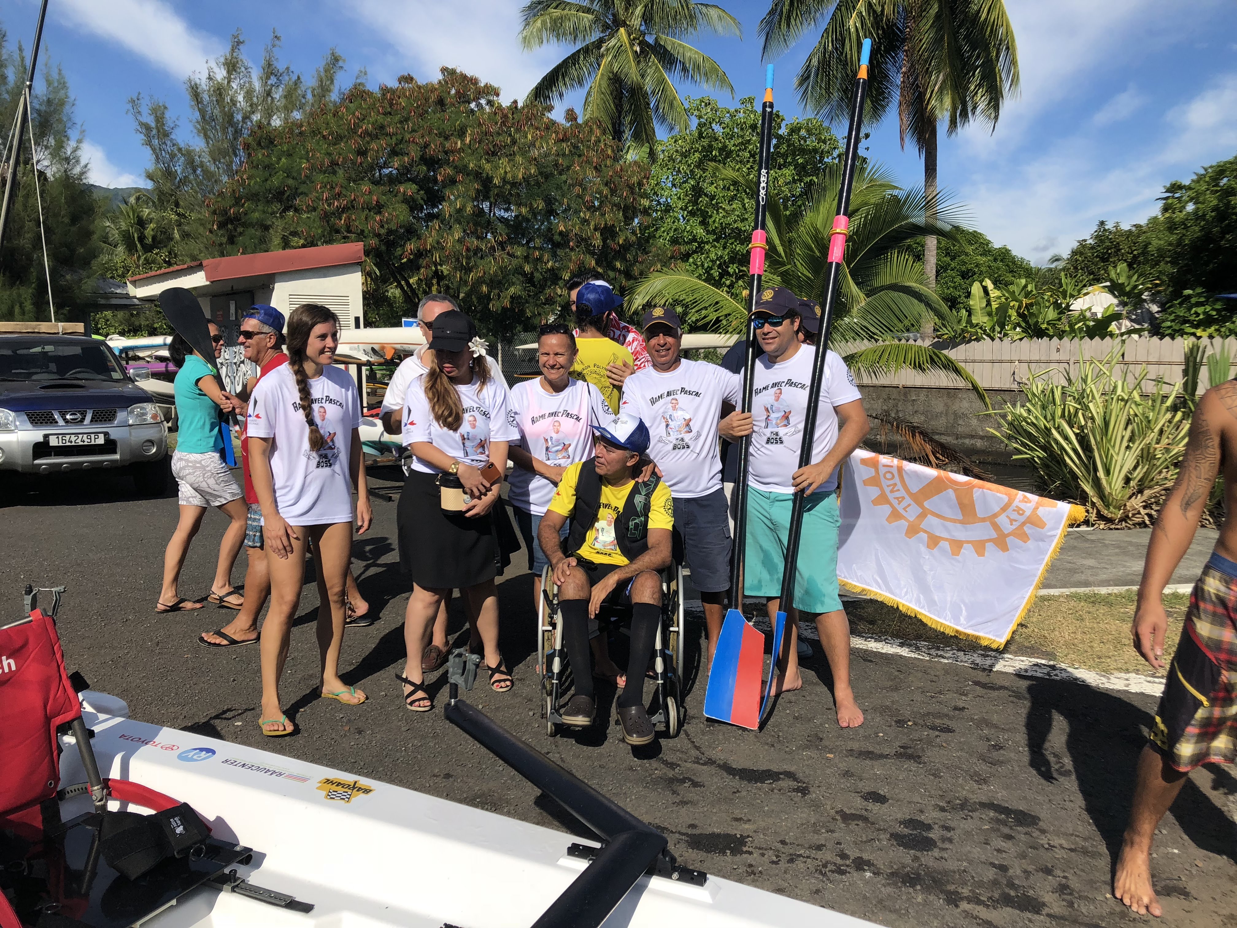 "Rame avec Pascal" un challenge pour la communauté des porteurs de handicap