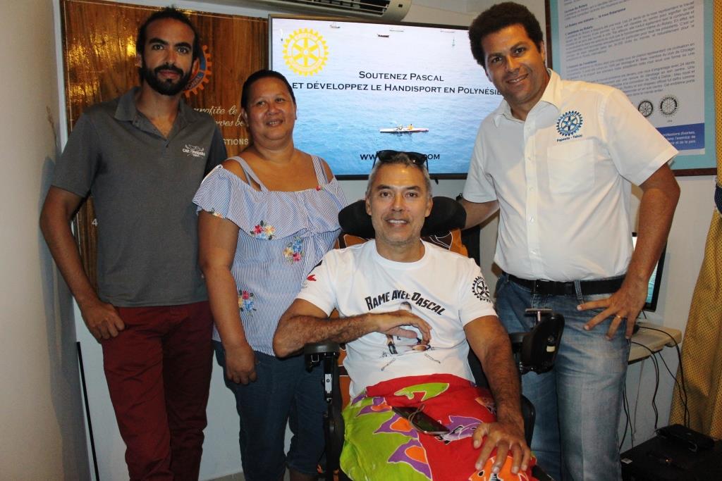 "Rame avec Pascal" un challenge pour la communauté des porteurs de handicap