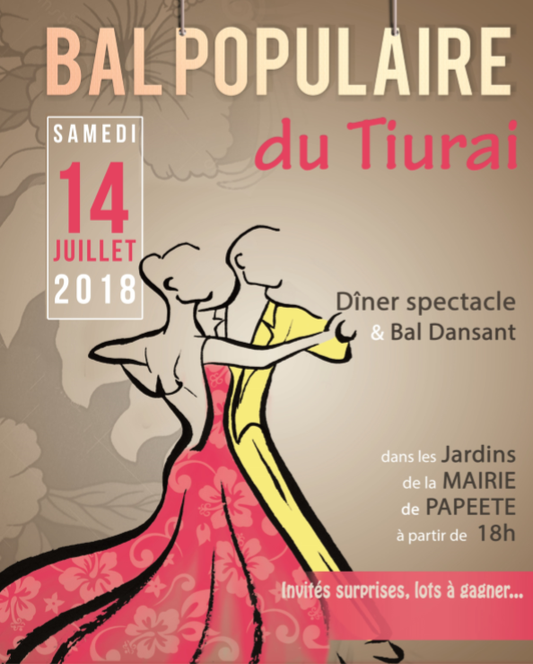 Revivez le Tahiti d'antan au bal populaire du Tiurai le 14 juillet