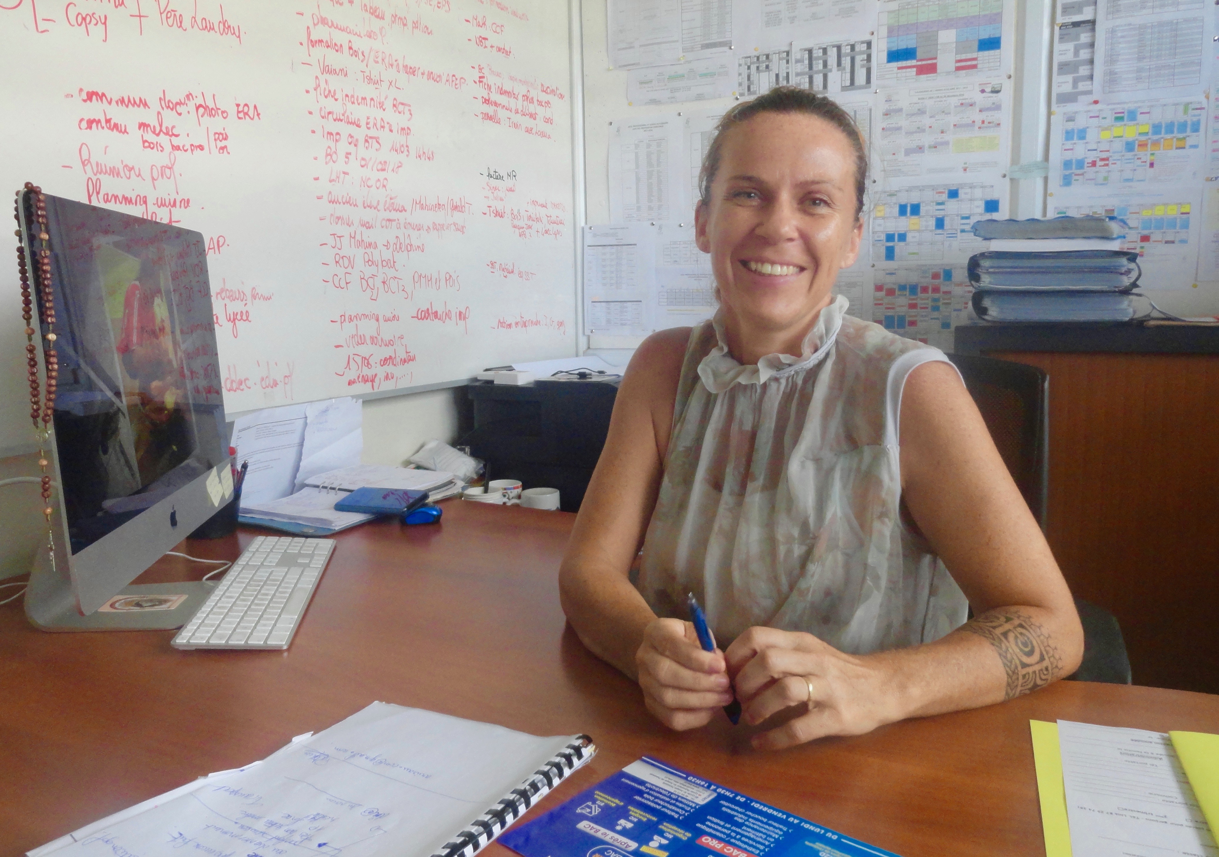 Sylvie Martin, Directrice déléguée aux formations professionnelles et technologiques du lycée