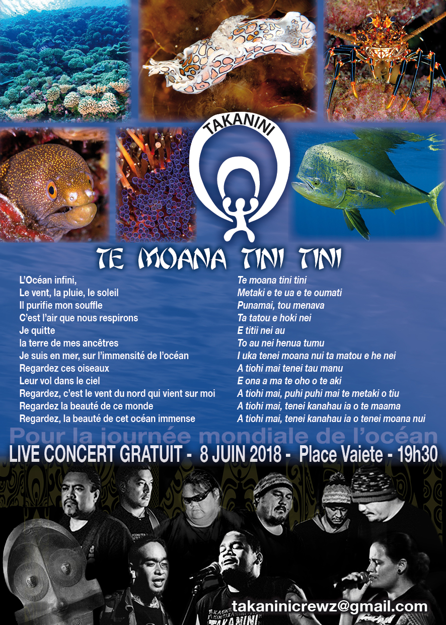 Takanini sur la scène de Vaiete ce vendredi