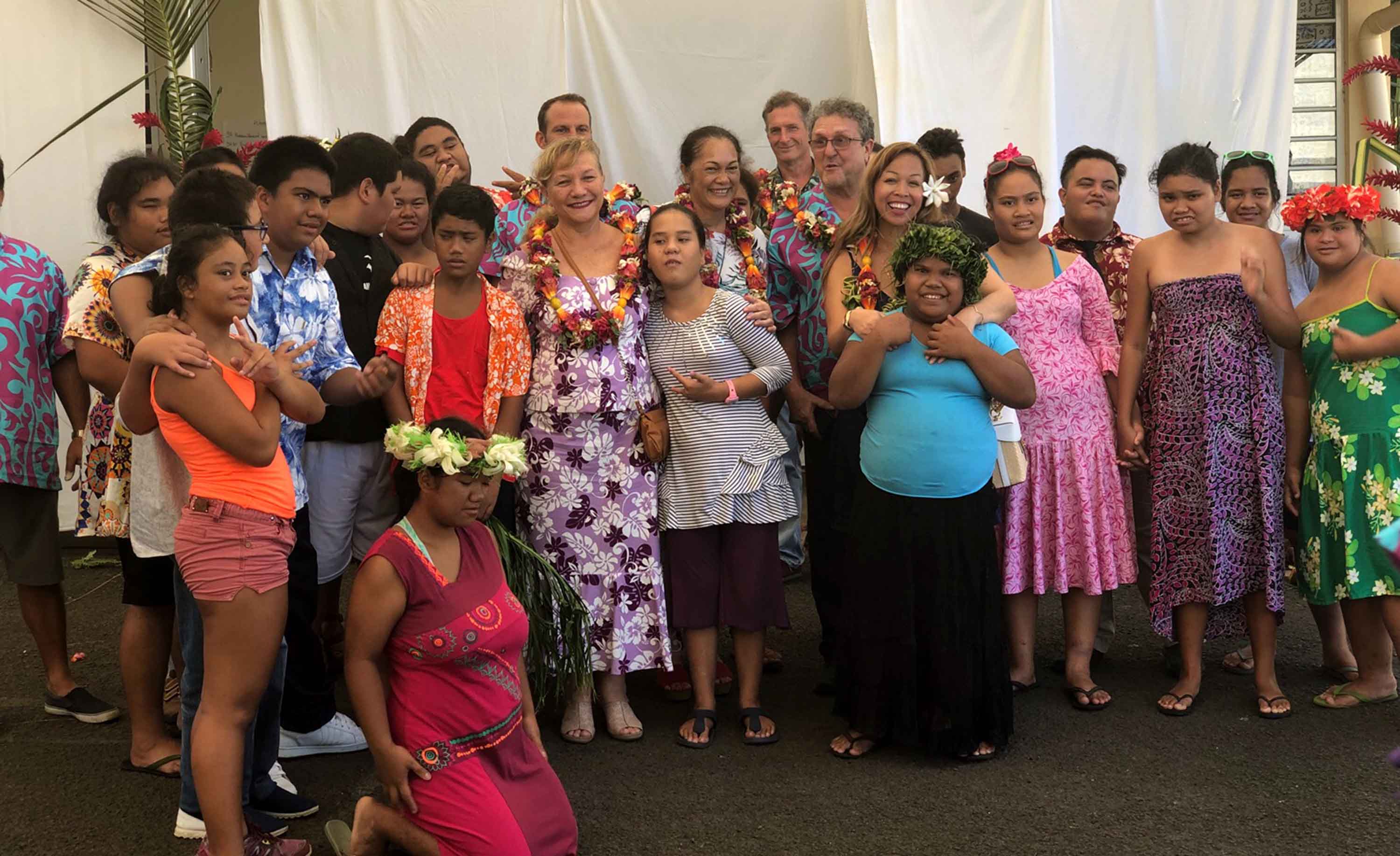 Visite de structures publiques du ministère de la famille et des solidarités