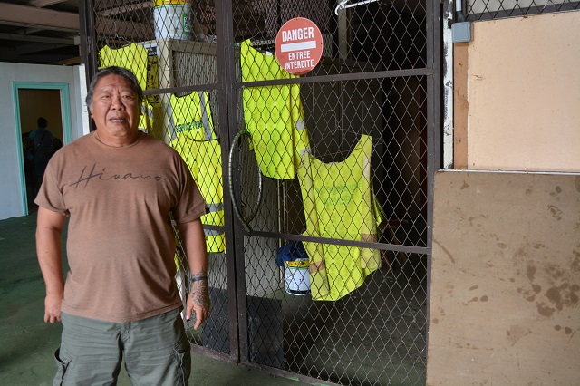 Aldo Tirao est le président de l'association Te U'i Rau. Une antenne doit bientôt être créée à Moorea.