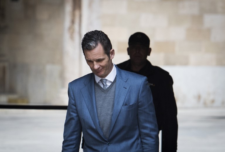 Espagne: le beau-frère du roi, plus proche de la prison, après sa condamnation en appel