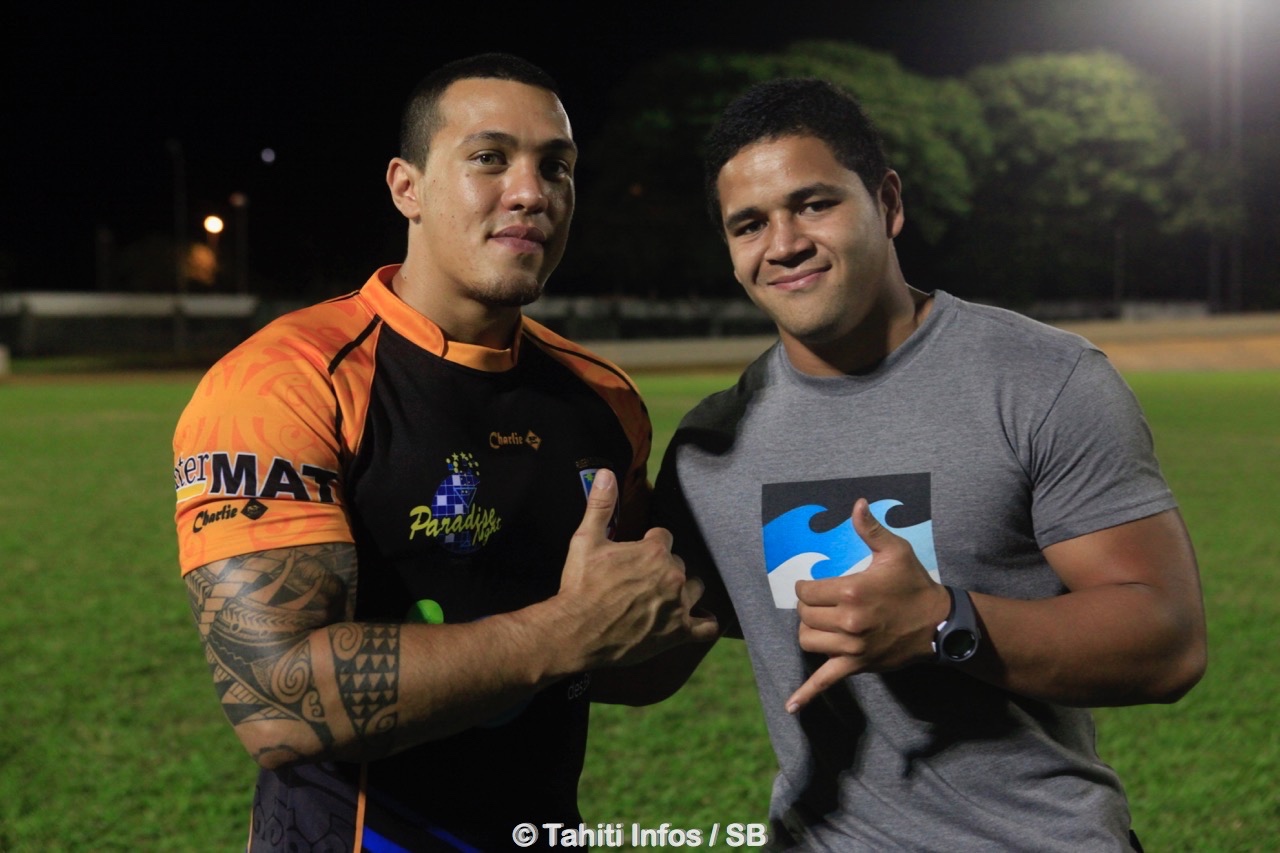 Teiva Jacquelain est devenu rugbyman professionnel. Son cousin Makalea Foliaki suit ses traces