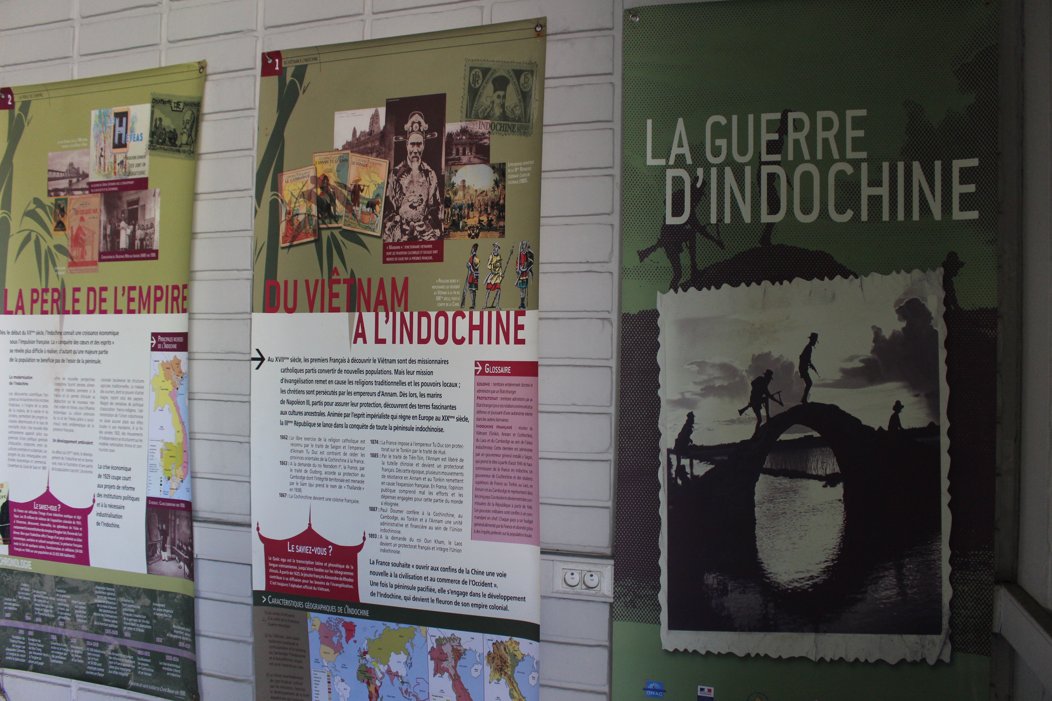 La Guerre d’Indochine, nouvelle exposition à la Maison du combattant