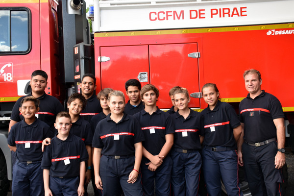 Ariihau Aora, 14 ans, "je veux devenir sapeur-pompier professionnel"