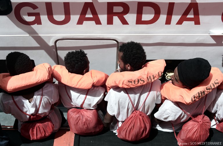 Deux noyés le week-end dernier quand l'Aquarius a secouru un bateau de migrants