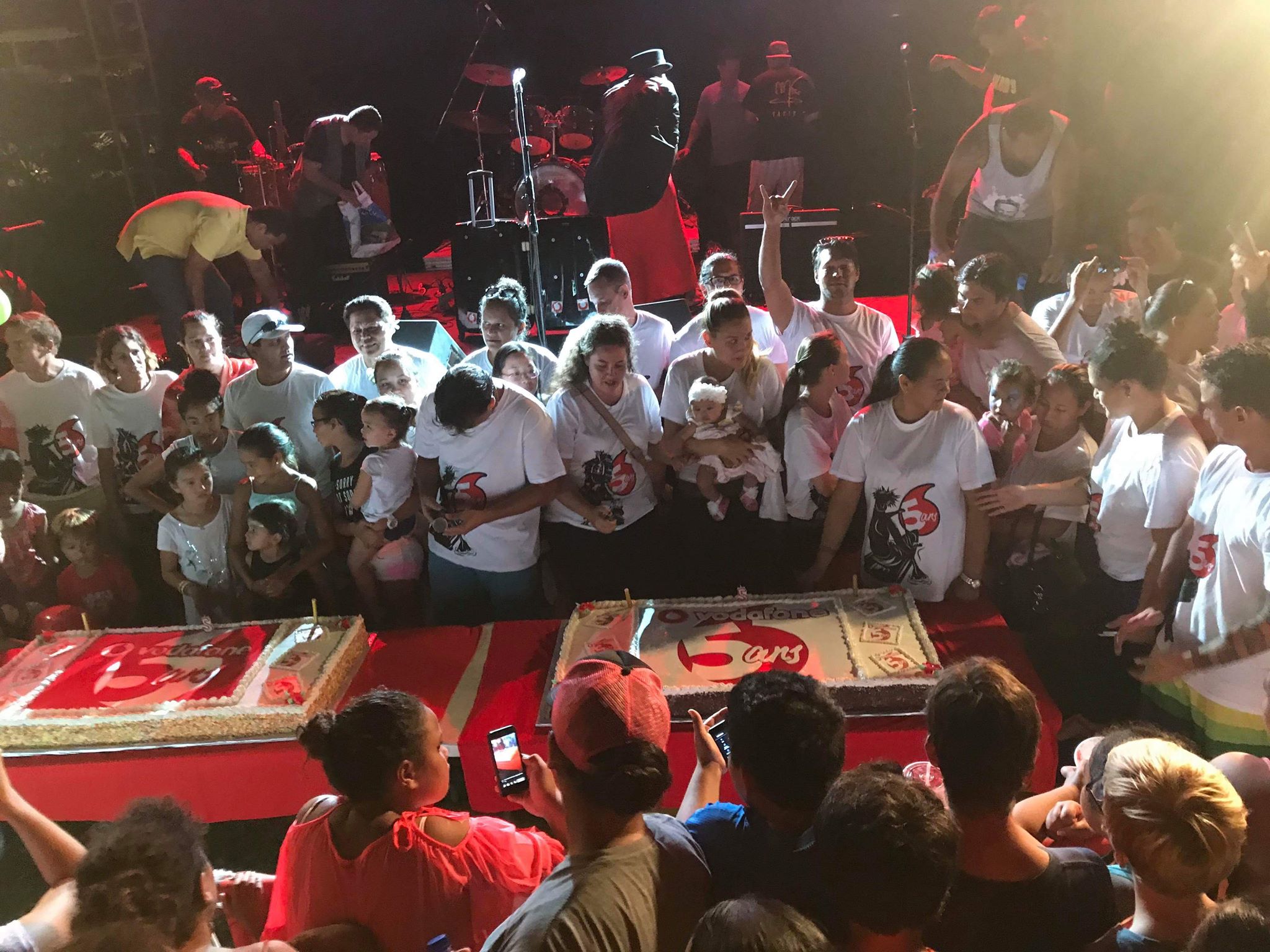 Les gâteaux d'anniversaire ont fait le bonheur des convives