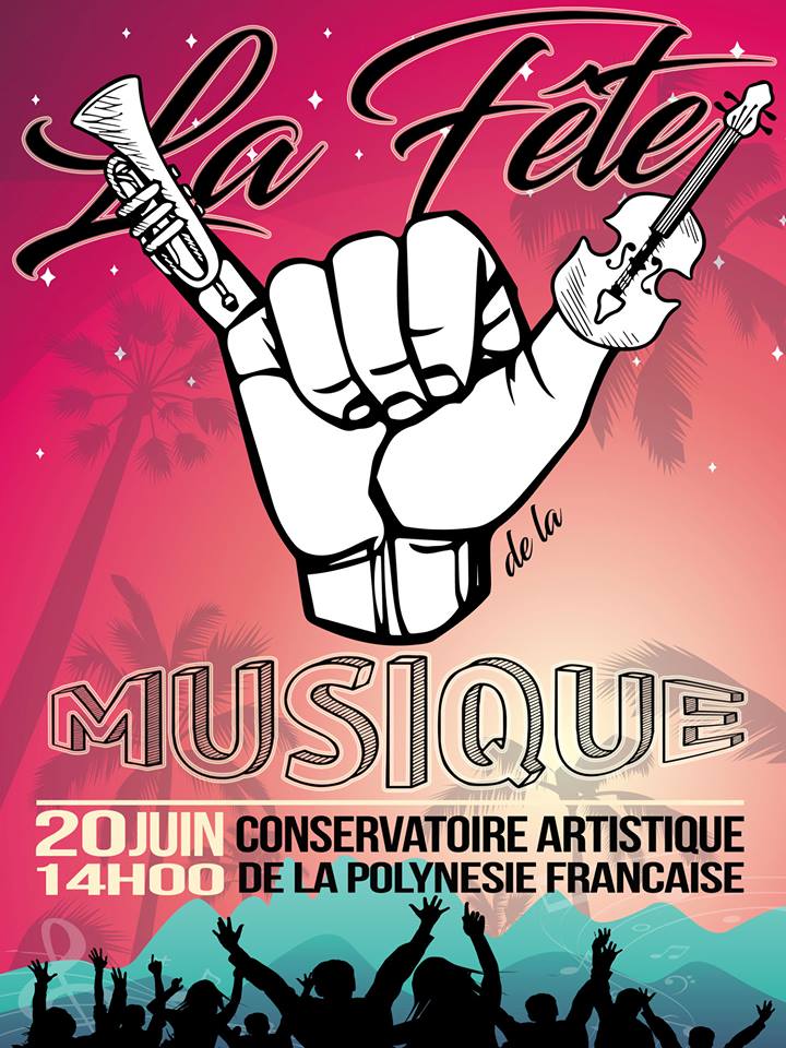 Le conservatoire fête la musique mercredi à Tipaerui