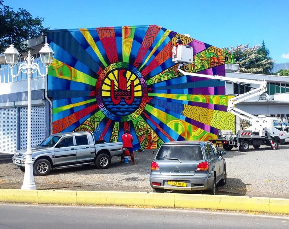 Une fresque pour célébrer le 29 juin