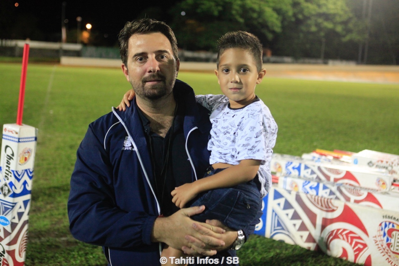 Teiki Dubois, manager du RC Pirae