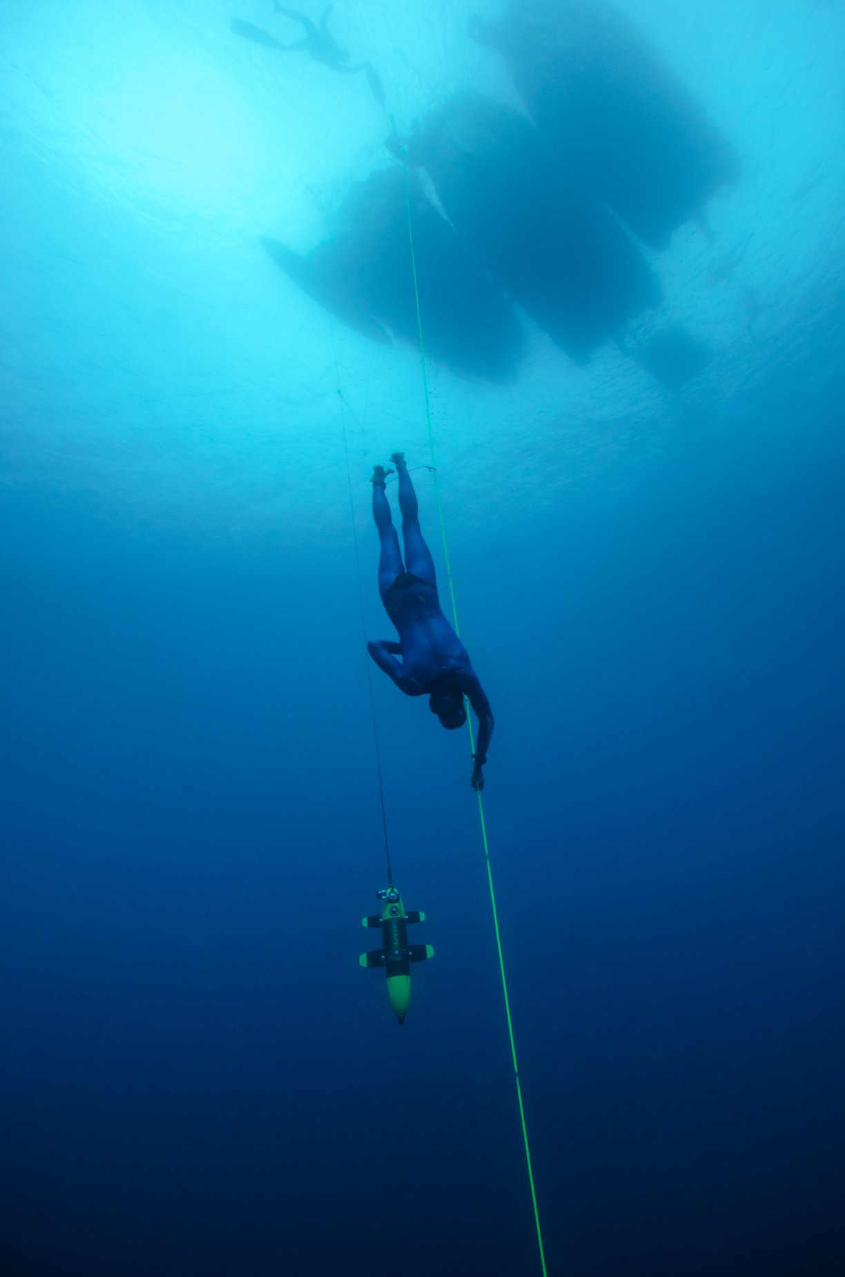 Belle 4e place pour l'apnéiste de Moorea Denis Grosmaire © Azur Diving