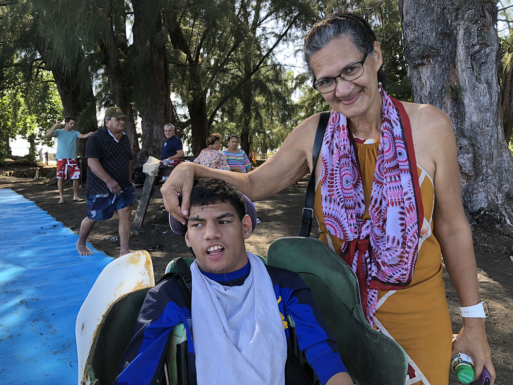 Faciliter l'accessibilité à la Pointe Vénus : Mahina a acquis son tiralo et ses tapis