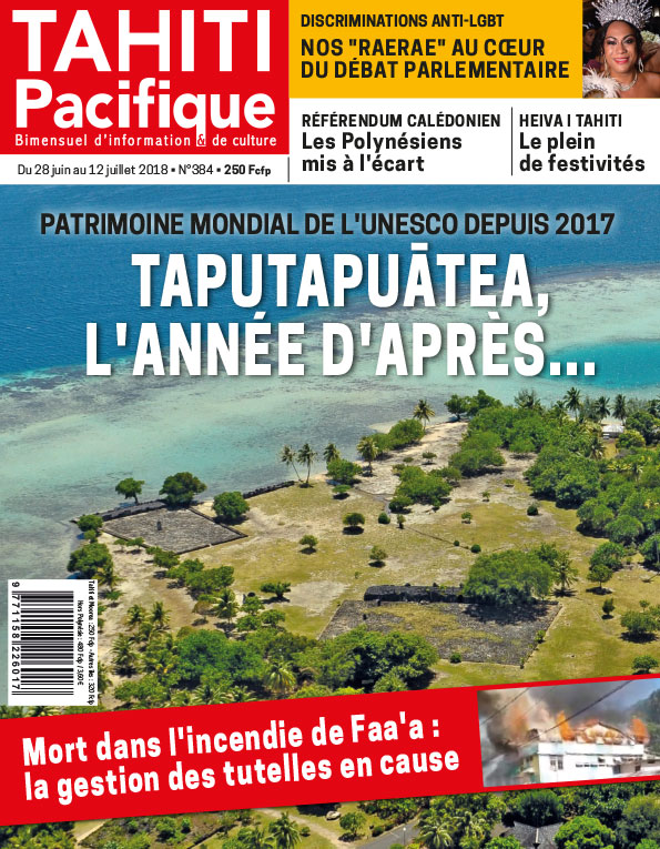 À la Une de Tahiti Pacifique ce jeudi 28 juin
