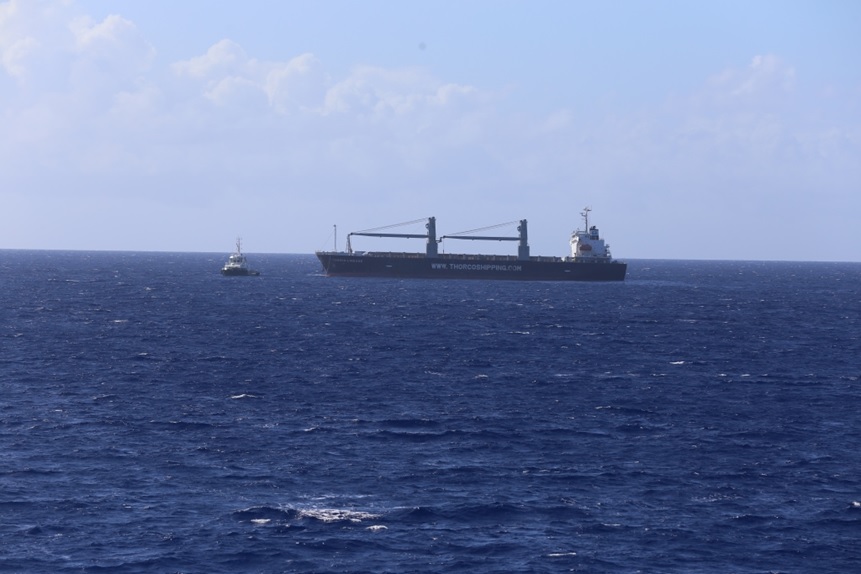 Il passera à la hauteur de l’atoll de Makemo ce vendredi 29 juin 2018. Crédit Haut-commissariat de la République.