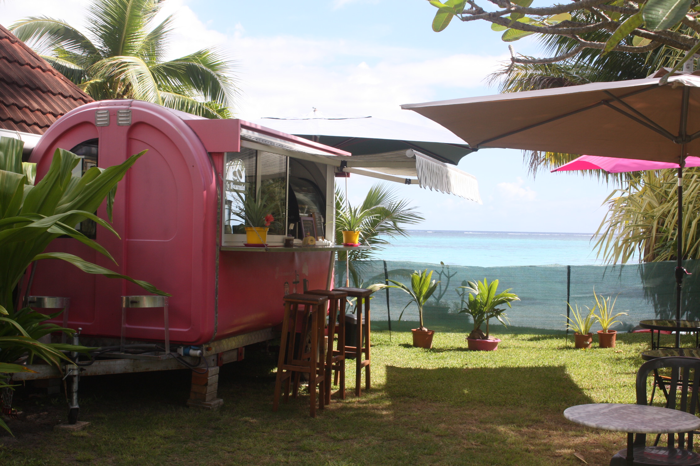 À Moorea, les macarons font sensation