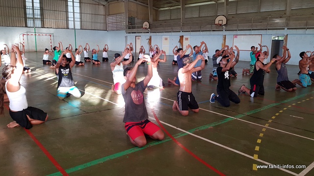 Près de 100 éléments composent cette troupe.