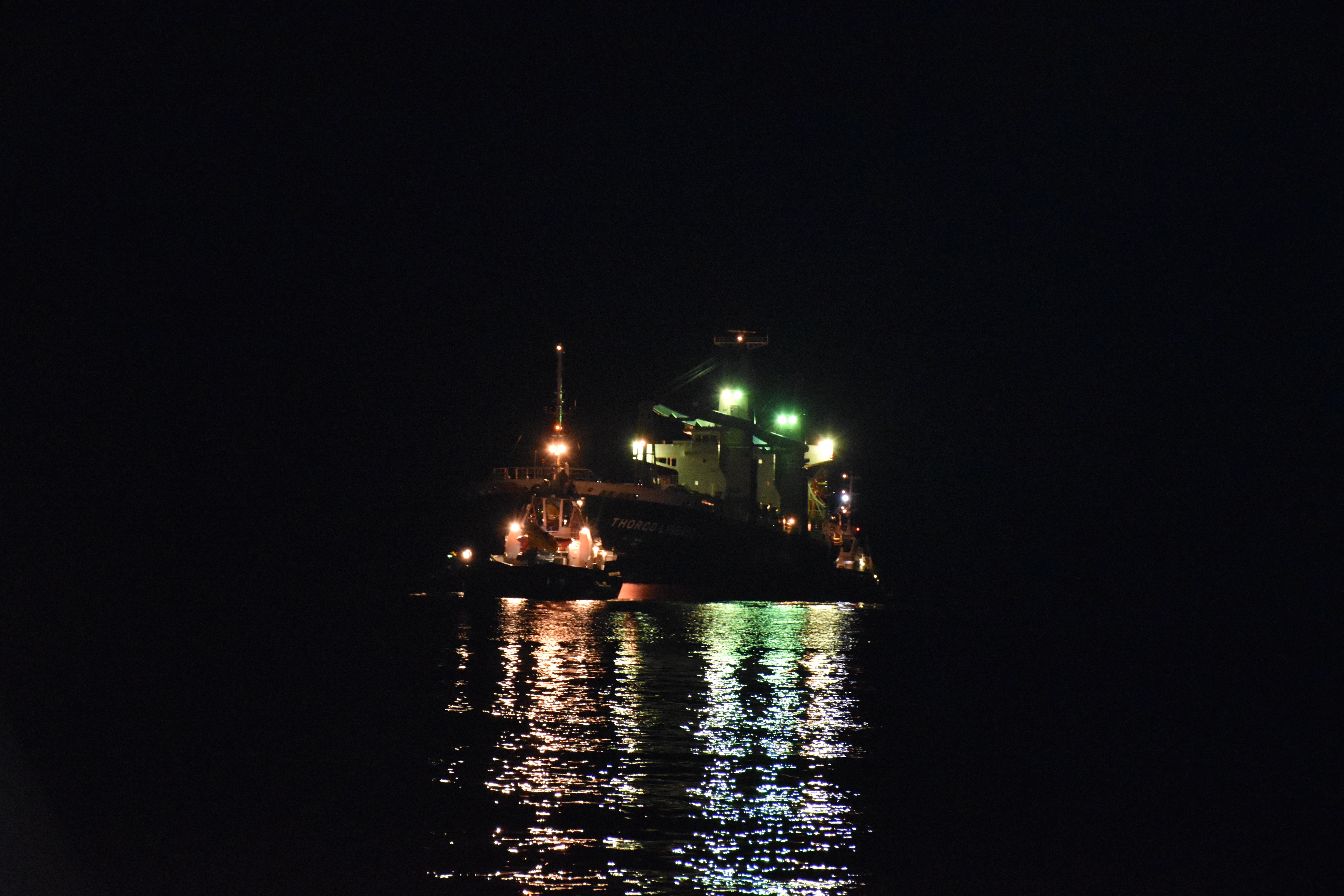 Cargo à la dérive : Le Thorco Lineage enfin à quai à Papeete
