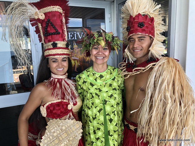 Perle Renvoyé et Lewis Temauri représenteront "Tama nō Aimeho Nui" au concours de meilleurs danseurs.