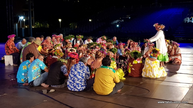 80 chanteurs composeront la troupe "Tamari'i Mahina.