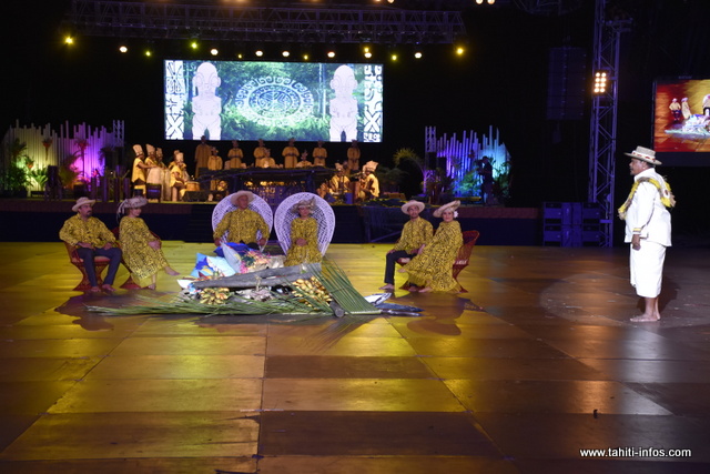Heiva i Tahiti : le "Umu'ai" de "Pupu Tuha'a Pae" en photos