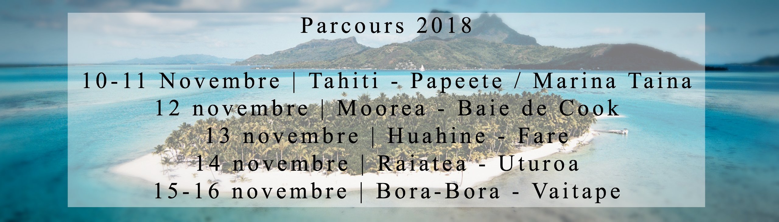 Voile - Grand Prix Pacifique des Jeux : La course est confirmée