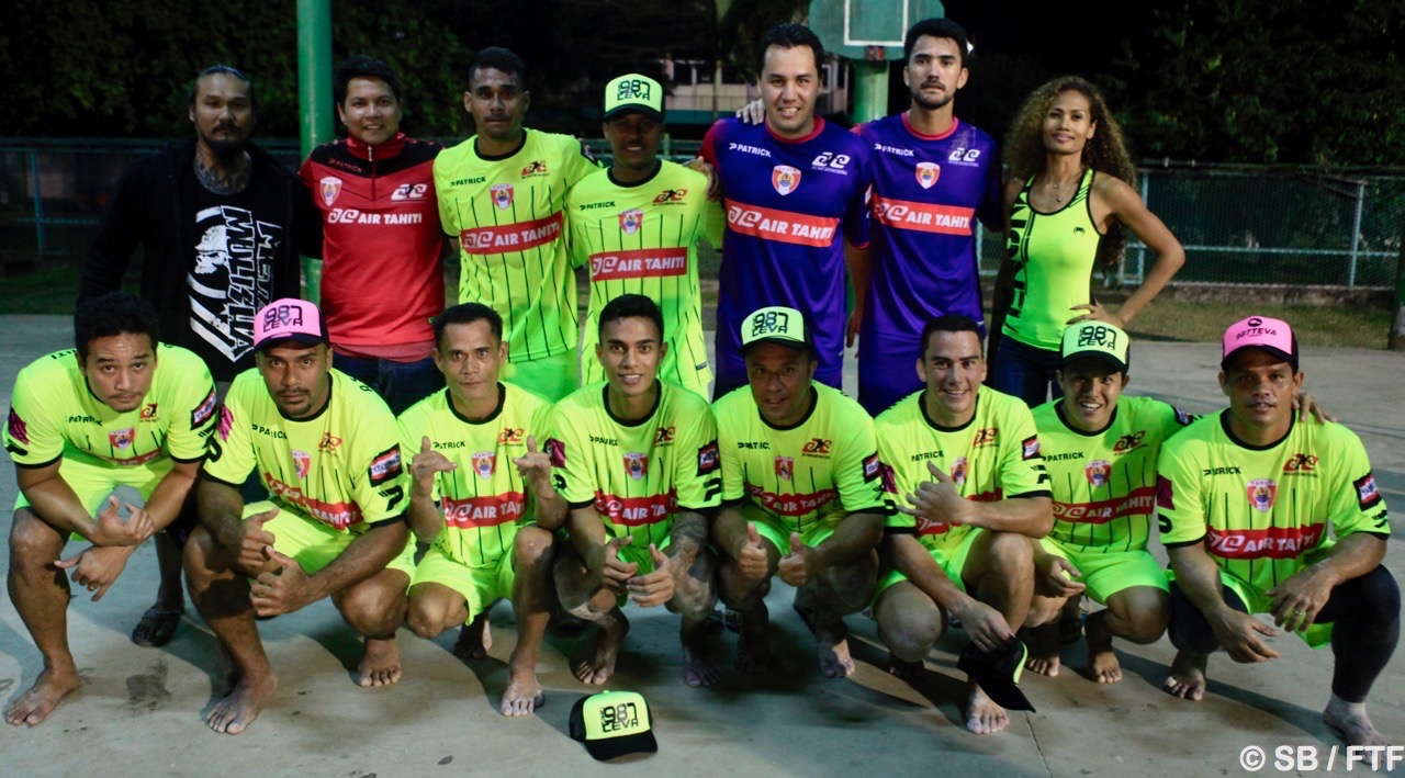 L'équipe Air Tahiti-Teva Import est actuellement troisième