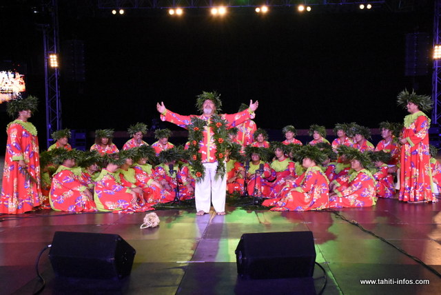 Heiva i Tahiti : la prestation de Tamari'i Manotahi en photos