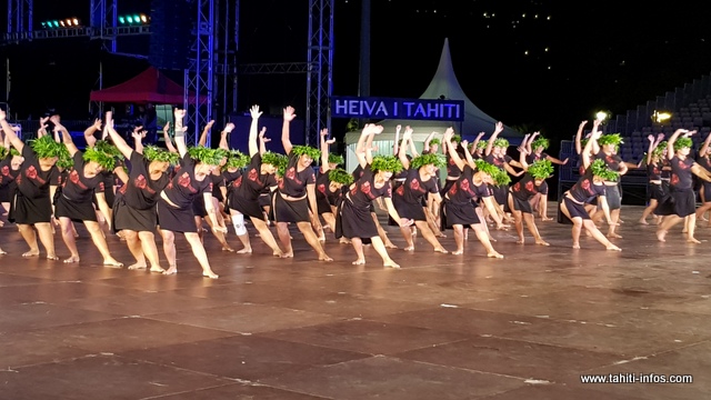 Plus de 160 danseurs représenteront cette troupe de danse, vendredi soir, à To'atā.