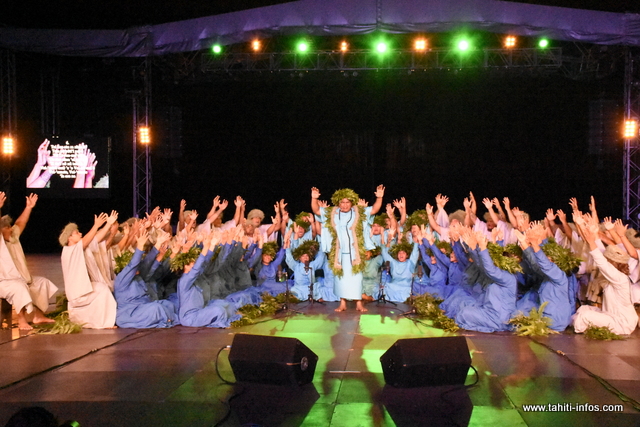 Heiva i Tahiti : la prestation de "Tamari'i Vai'umete" en photos