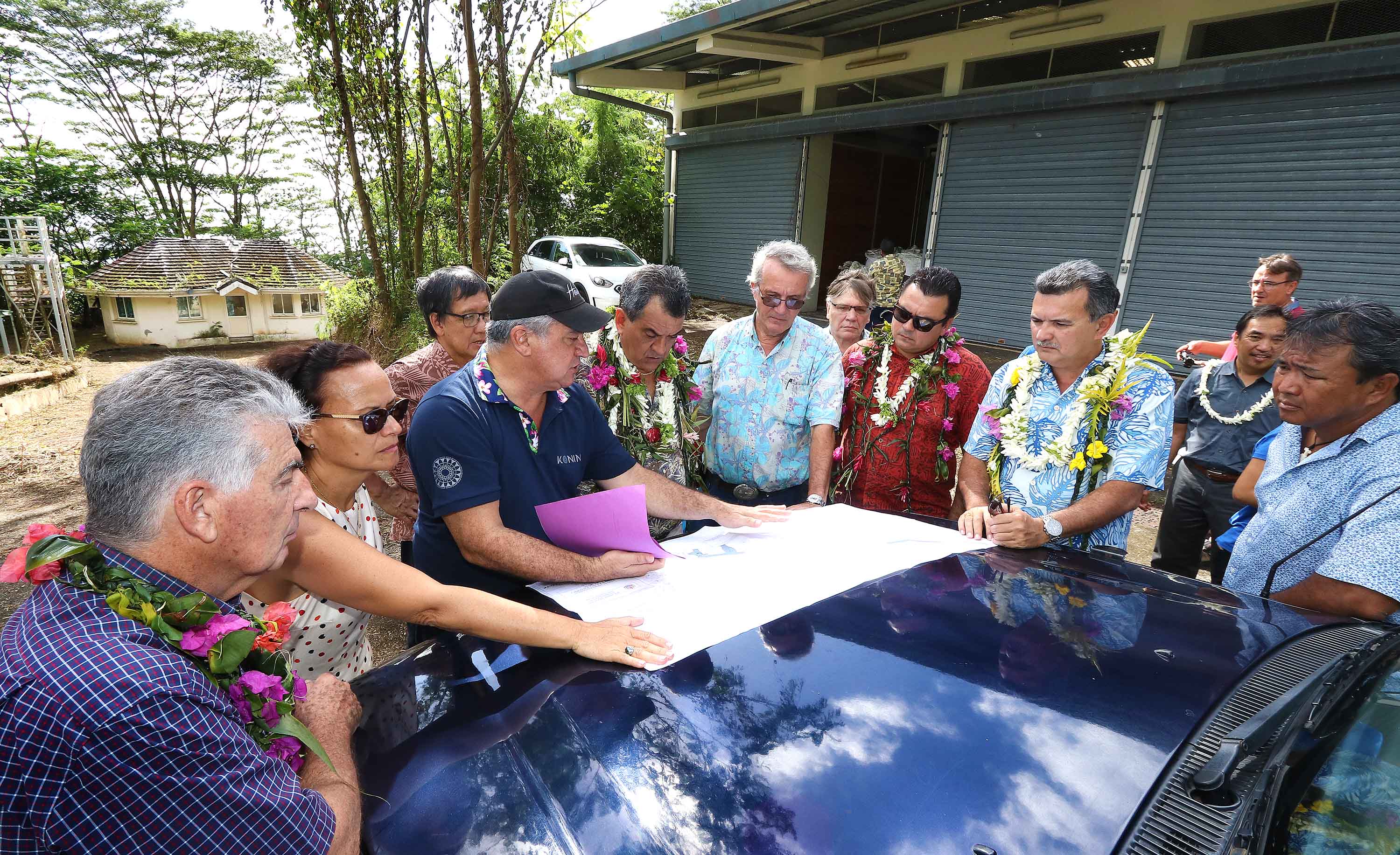 Le gouvernement en visite à Orofara, Nivee et Papara