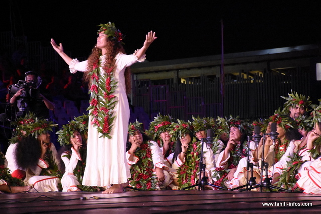 Heiva i Tahiti : la prestation de Tama nō Aimeho Nui (chant) en photos