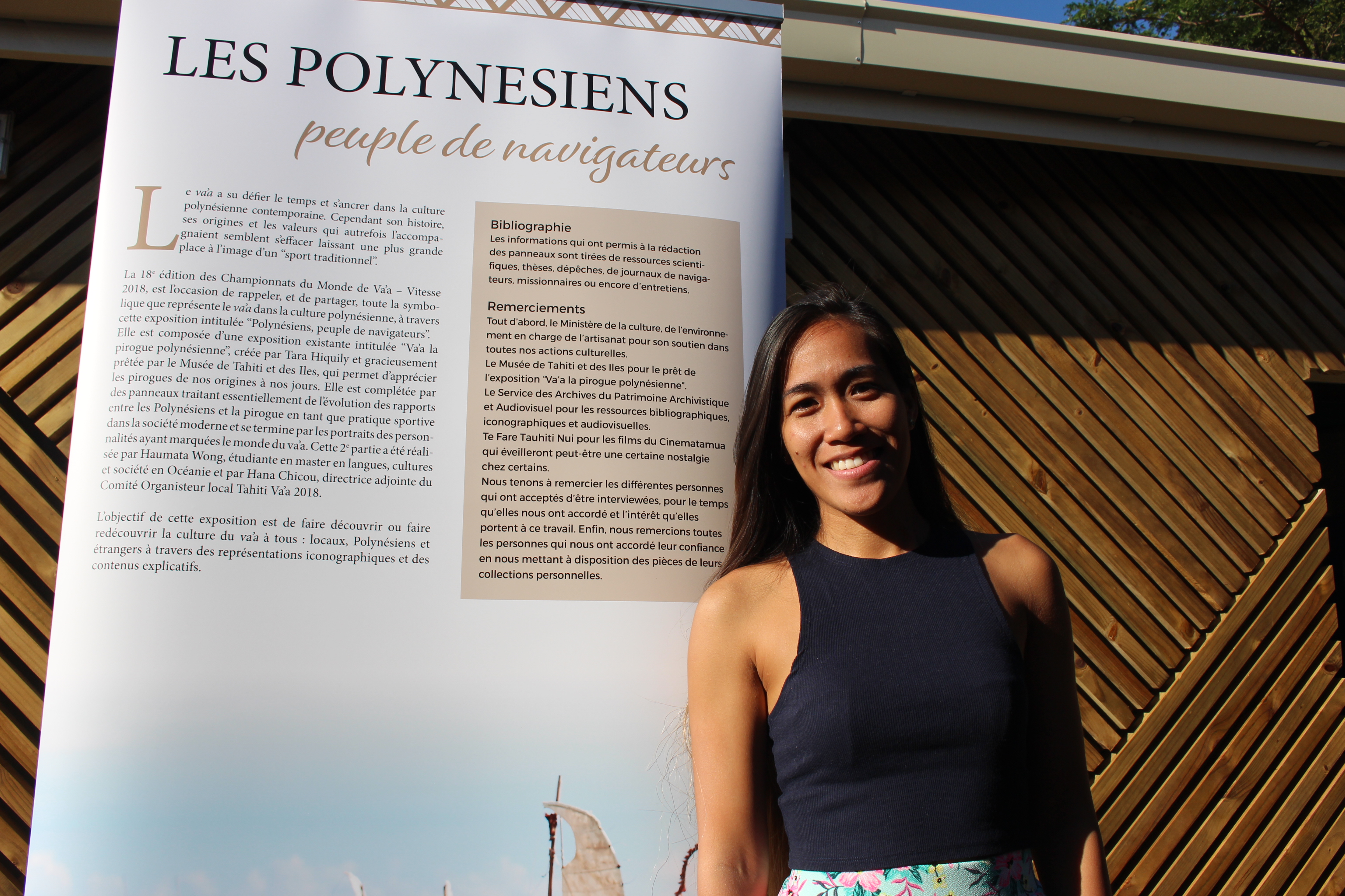 Haumata Wong, chargée de projet culture.