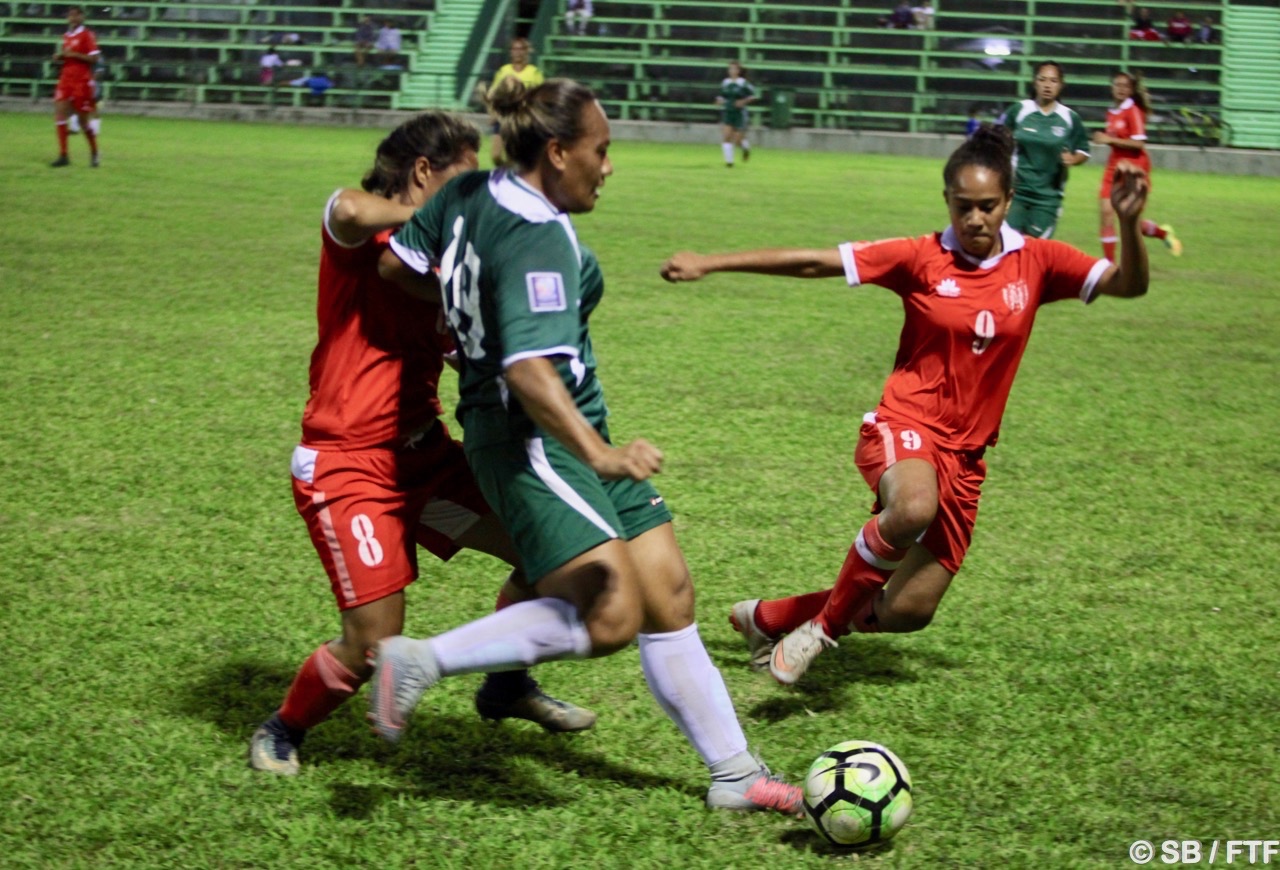 La n°9 Ninauea Hioe a marqué trois fois en deux matchs