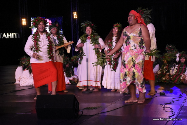 Le 'ūtē 'ārearea de Tama nō Aimeho Nui.