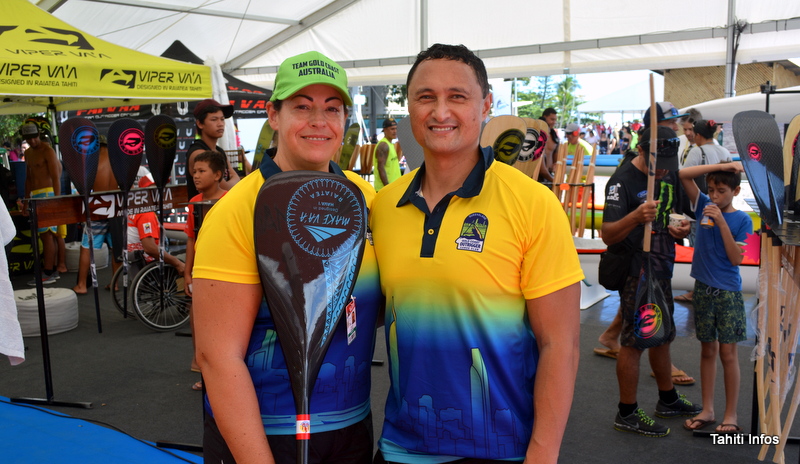 Visite de la Fan Zone à Aorai Tini Hau