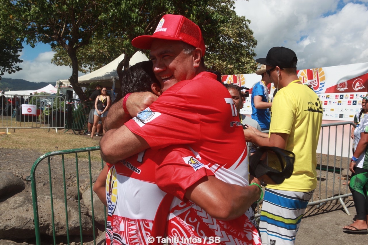 Gordon Barff, chef de la délégation tahitienne